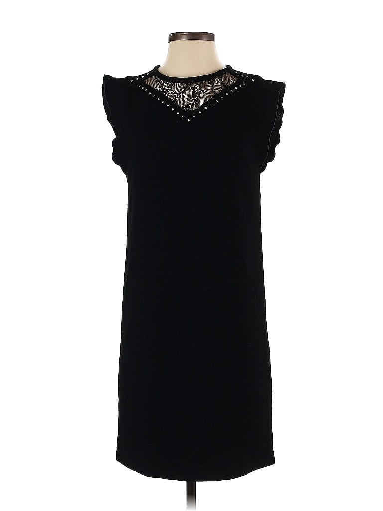 Pre-owned Ikks Cocktail Dress In Black