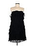Ann Taylor 100% Polyester Black Cocktail Dress Size 10 - photo 1