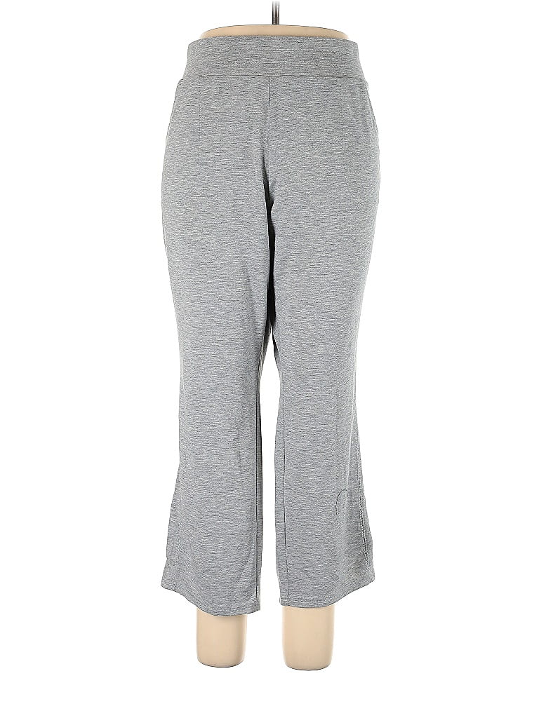 Belle By Kim Gravel Gray Casual Pants Size XL (petite) - photo 1