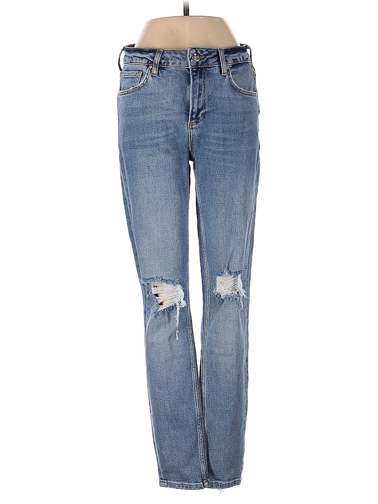Anine Bing Hearts Blue Jeans Size 27 waist - photo 1