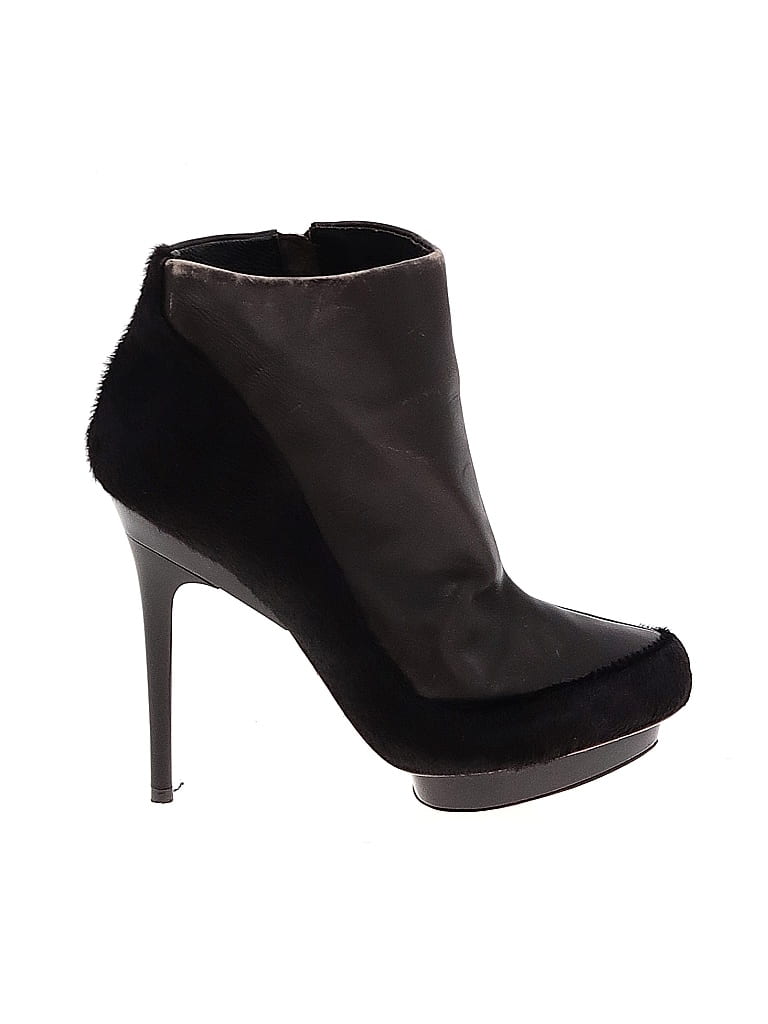 Badgley Mischka Black Brown Heels Size 6 1/2 - photo 1
