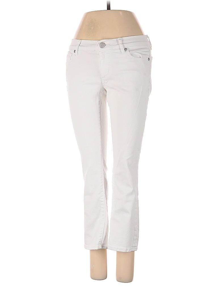 Pre-owned Ann Taylor Loft Jeans In White