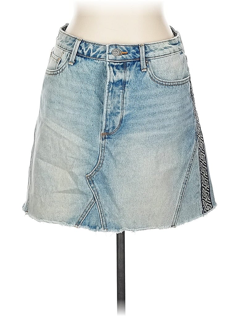 Denim Skirt-Waist 30