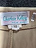 Charlotte Kellogg Solid Tan Casual Pants Size 10 - photo 3