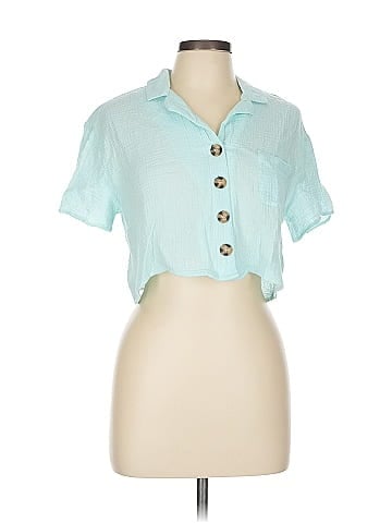 Ci Sono Short Sleeve Blouse (view 1)