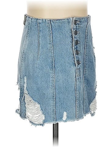 Carmar Denim Skirt (view 1)