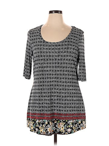 Lucie Lu 3/4 Sleeve Top (view 1)