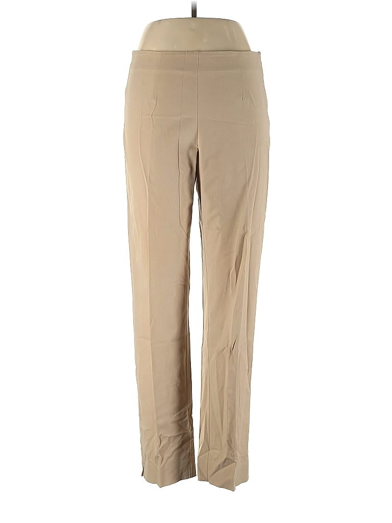 Charlotte Kellogg Solid Tan Casual Pants Size 10 - photo 1