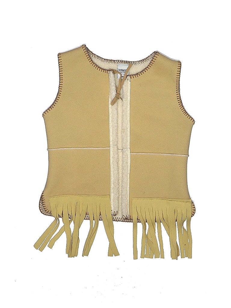 Click to view more detailed imagery on our partner's website Pre-owned Oshkosh B'gosh Kids' Vest In Yellow