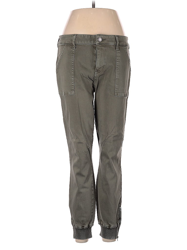 Pre-owned Level 99 Cargo Pants In Green