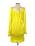 Norma Kamali 100% Viscose Yellow Casual Dress Size S - photo 2