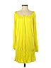 Norma Kamali 100% Viscose Yellow Casual Dress Size S - photo 1