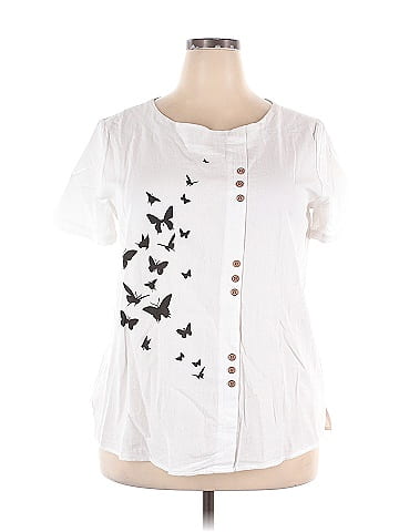 Unbranded Short Sleeve Blouse (view 1)