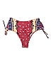 Unbranded Print Burgundy Swimsuit Bottoms Size M - photo 2