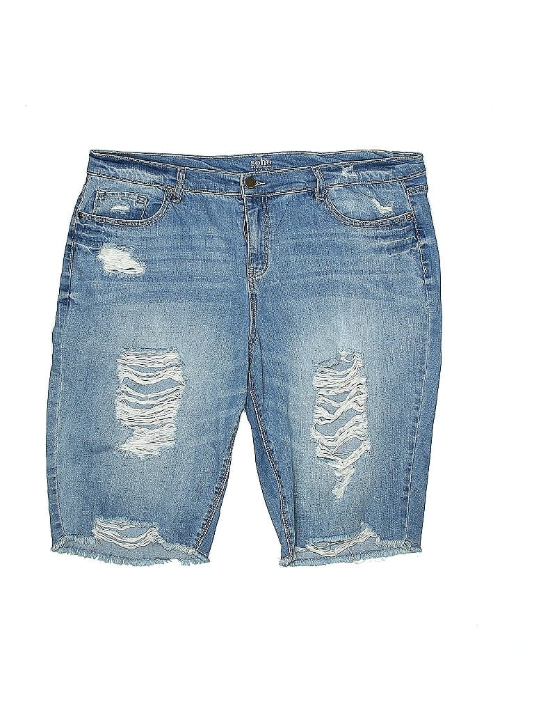 Pre-owned Soho Denim Shorts In Blue