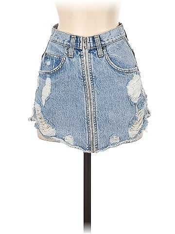 Carmar Denim Skirt (view 1)