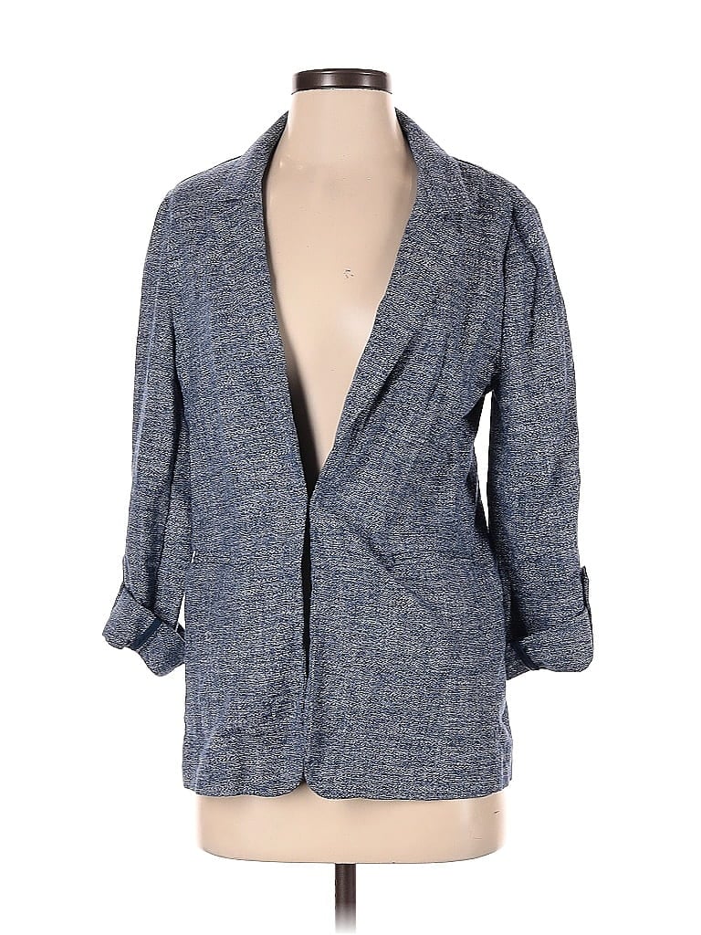 Pre-owned Banana Republic Factory Store Blazer Jacket In Blue