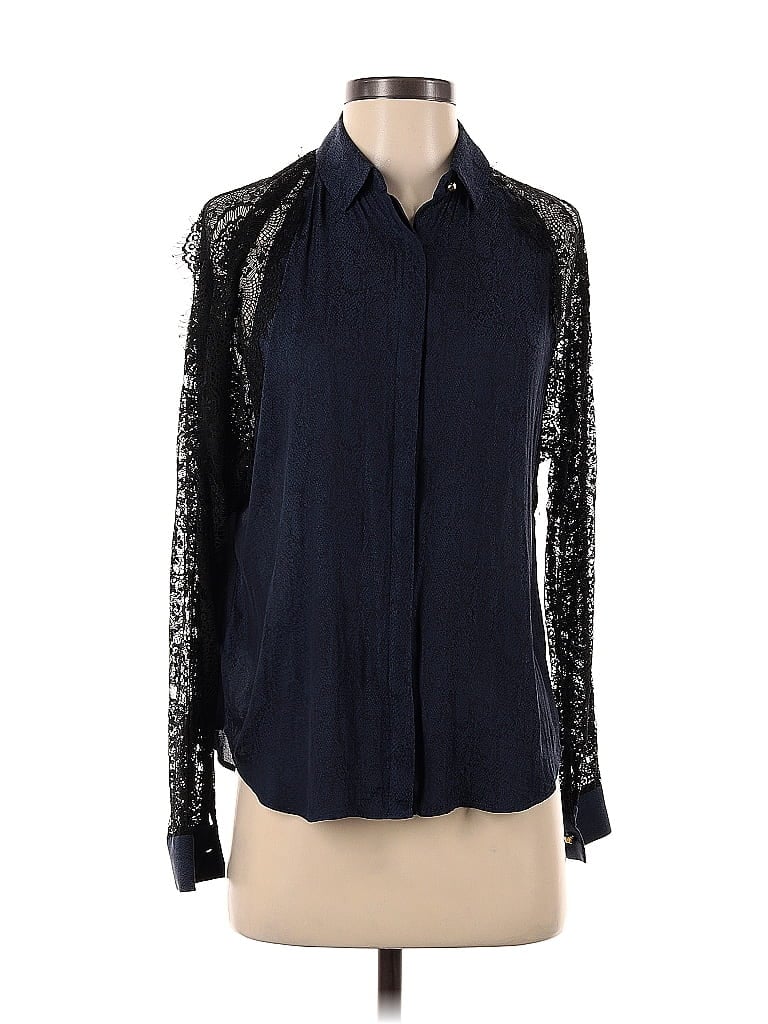 Pre-owned Rachel Rachel Roy Long Sleeve Blouse