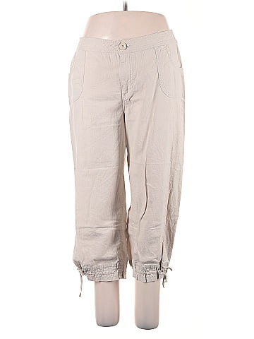 Fashion Bug Linen Pants (view 1)