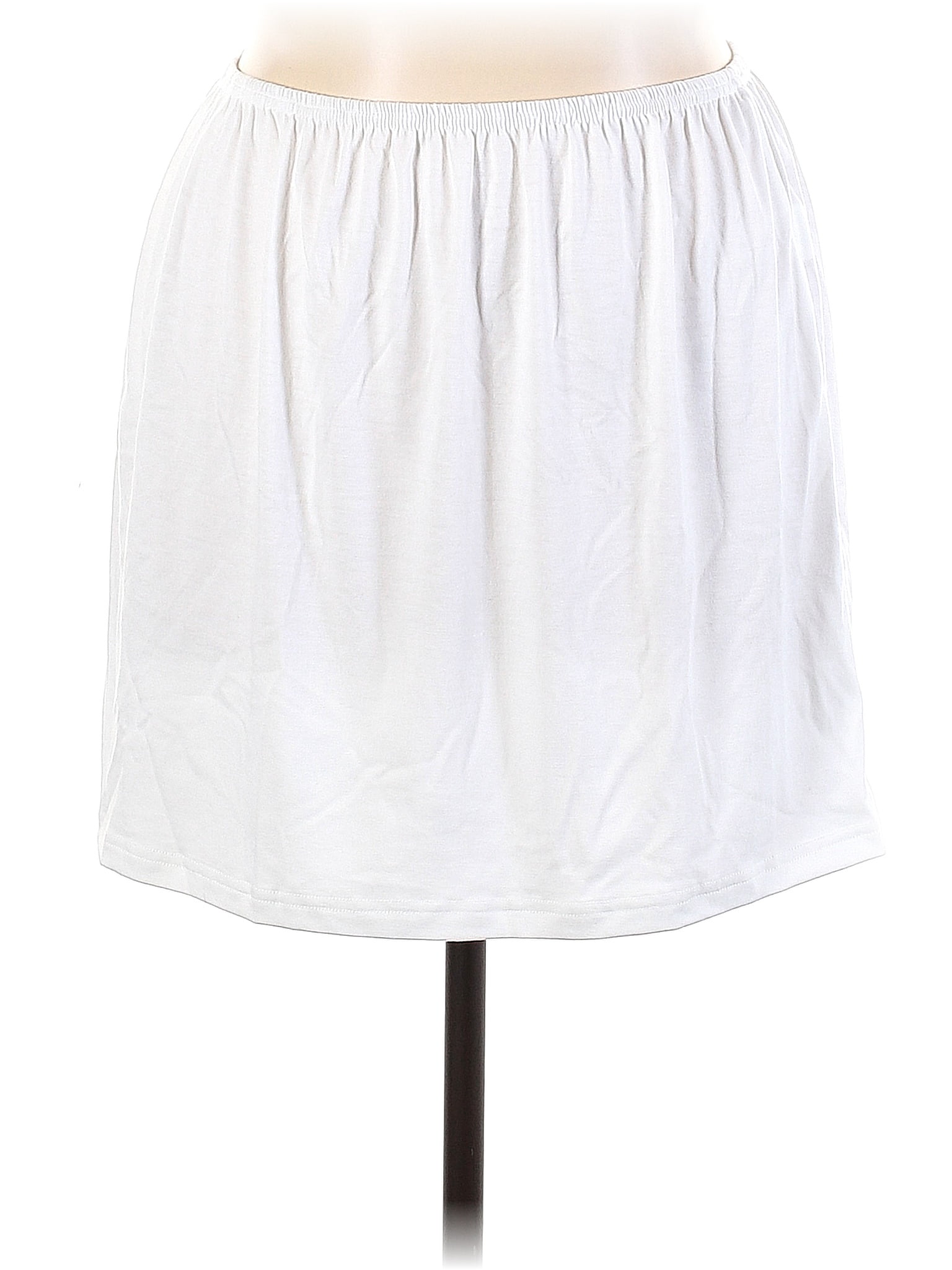 Unbranded White Casual Skirt Size 1X