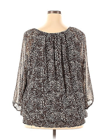 Cathy Daniels 3/4 Sleeve Blouse (view 2)