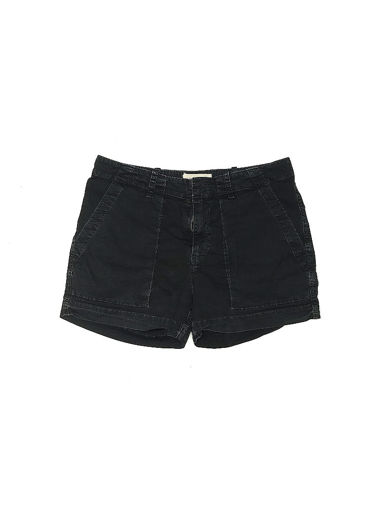 Nili Lotan Solid Black Shorts Size 2 - photo 1
