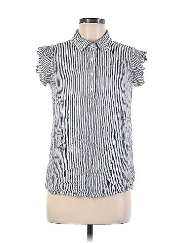 Hannah Sleeveless Button-Down Shirt (view 1)