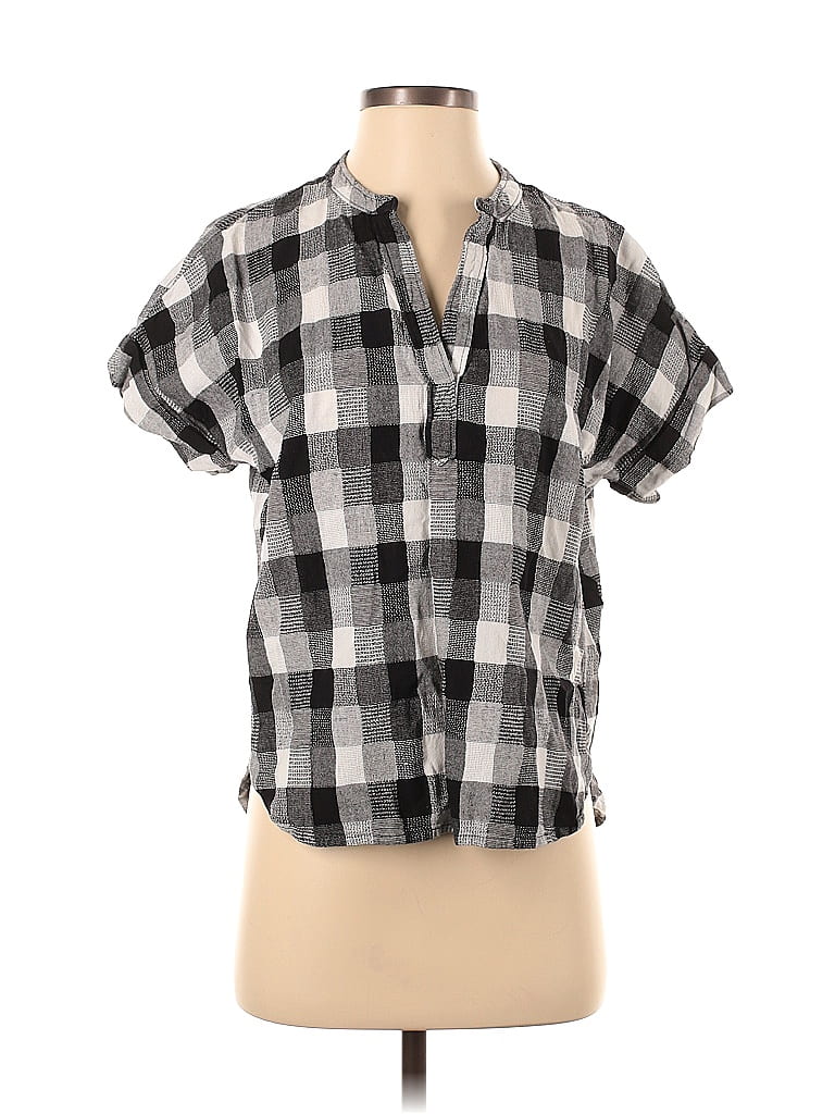 Pre-owned Madewell Short Sleeve Blouse