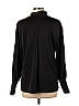AMII 100% Other Black Long Sleeve Blouse Size L - photo 2