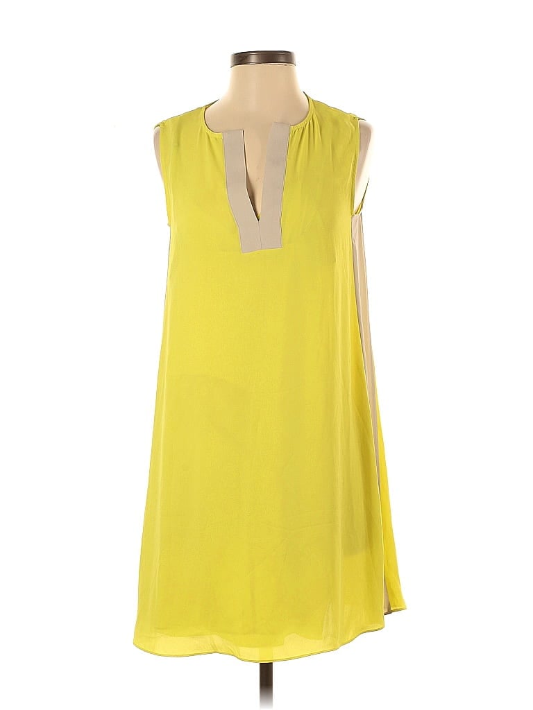 Click to view more detailed imagery on our partner's website Pre-owned Bcbgmaxazria Casual Dress In Yellow