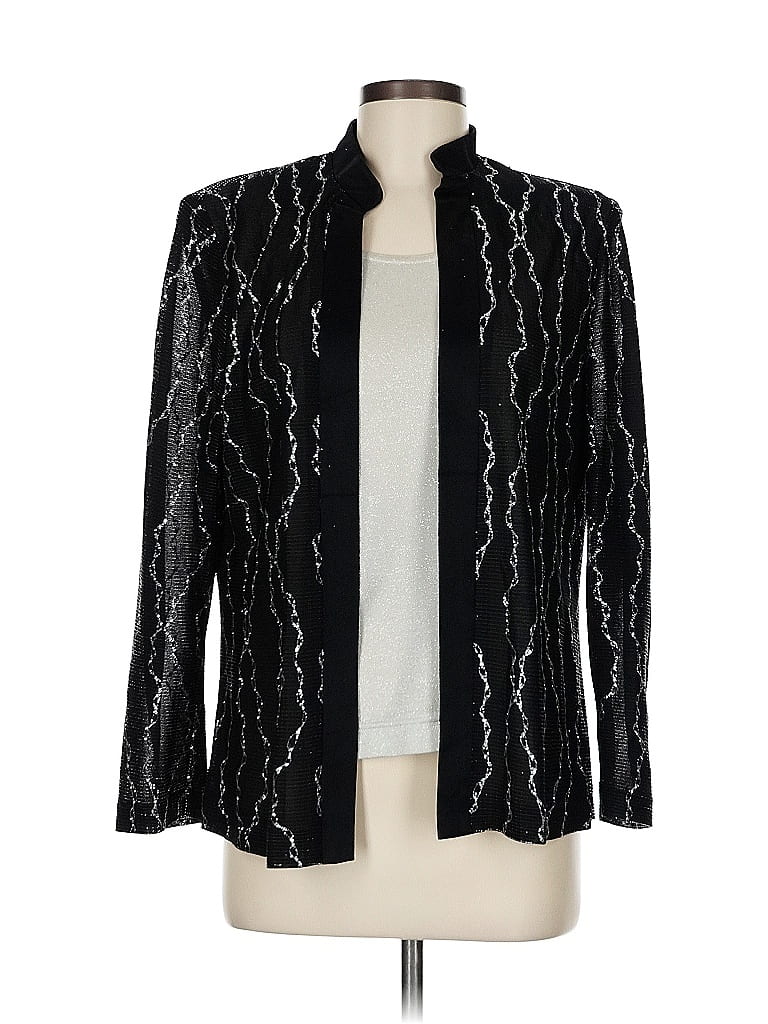 Pre-owned R & M Richards Blazer Jacket In Black