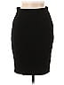 Escada Solid Black Wool Skirt Size EU 40 / US 10 - photo 1