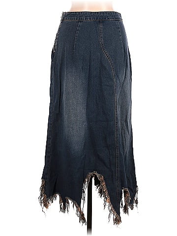 Cider Denim Skirt (view 2)