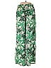 Assorted Brands 100% Polyester Tropical Green Casual Pants Size S - photo 2