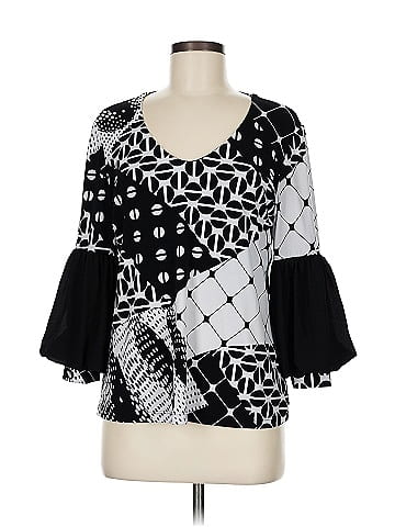 Bali Corp 3/4 Sleeve Blouse (view 1)