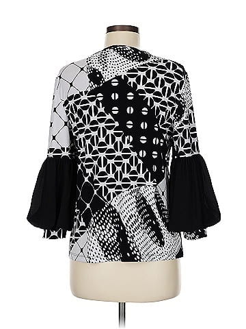 Bali Corp 3/4 Sleeve Blouse (view 2)