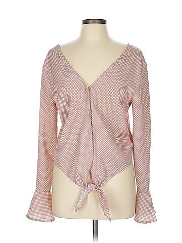 En Creme Long Sleeve Blouse (view 1)