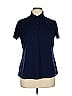 Lady Hagen 100% Polyester Blue Short Sleeve Polo Size XL - photo 1