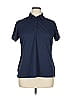 Lady Hagen 100% Polyester Blue Short Sleeve Polo Size XL - photo 1