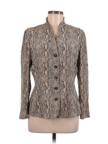 Dana Buchman Silk Blazer (view 1)