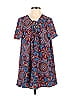 Meritt Paisley Blue Casual Dress Size S - photo 1