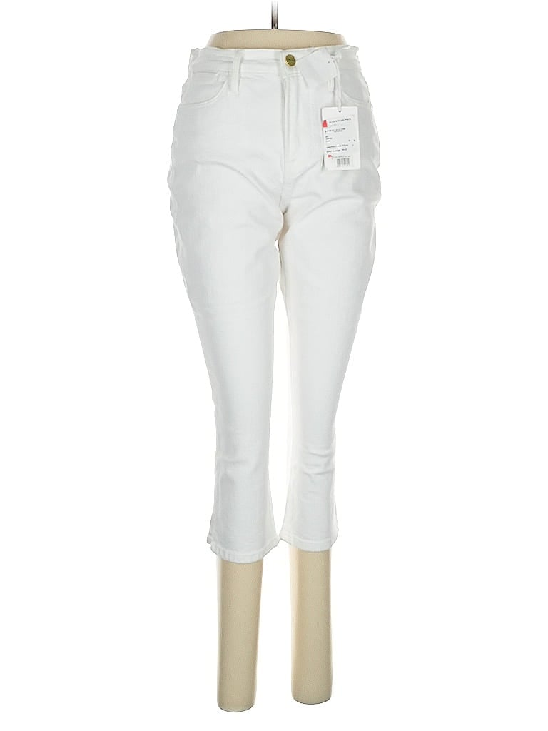 Pre-owned Frame Jeans In White