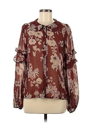 Mia Joy Long Sleeve Blouse (view 1)