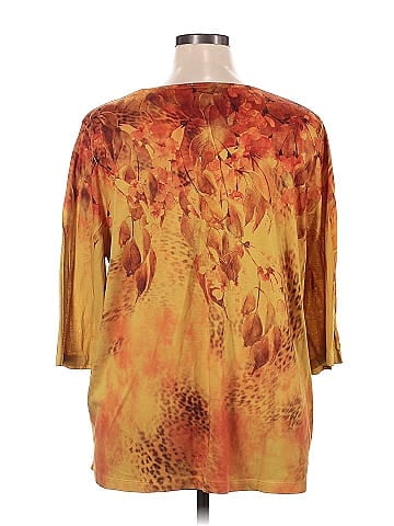 Liz & Me 3/4 Sleeve Blouse (view 2)