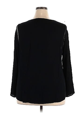 Joseph A. Long Sleeve Blouse (view 2)