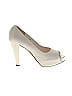 Benjamin Adams London Ivory White Heels Size 8 - photo 1