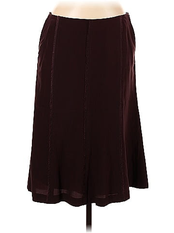 Yves Saint Laurent Silk Skirt (view 1)