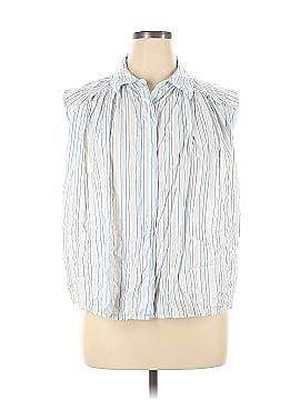 A.N.A. A New Approach Sleeveless Button Down Shirt