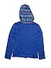 Danskin Now 100% Polyester Blue Pullover Hoodie Size XL (kids) - photo 2