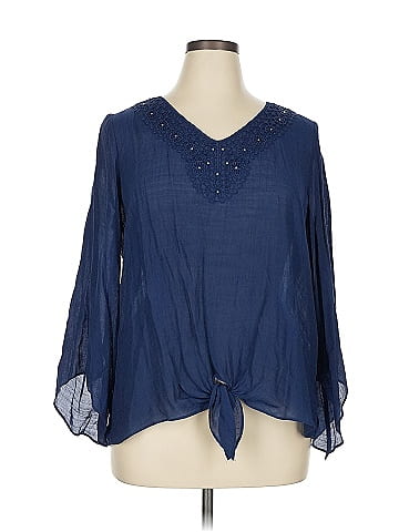 I.N. Studio 3/4 Sleeve Blouse (view 1)